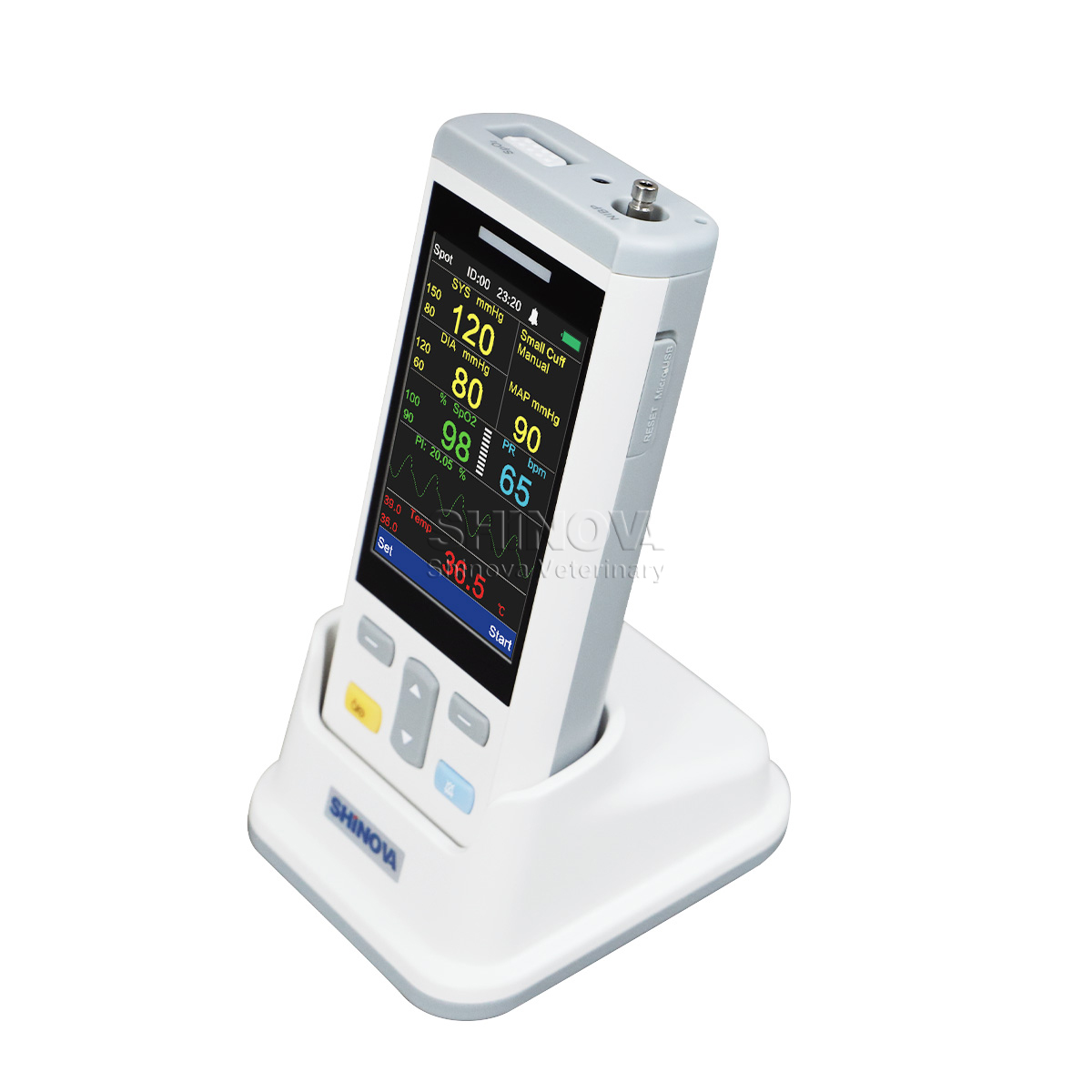 Handheld Multi-parameter Veterinary Monitor