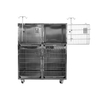 Modular Stainless Steel Dog Cage