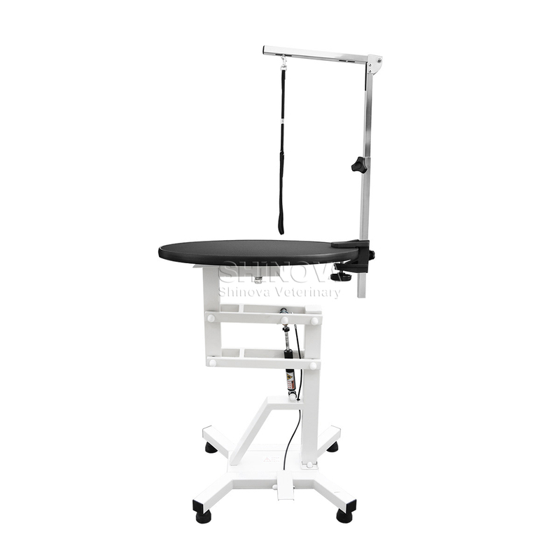 Pneumatic-lifting grooming table
