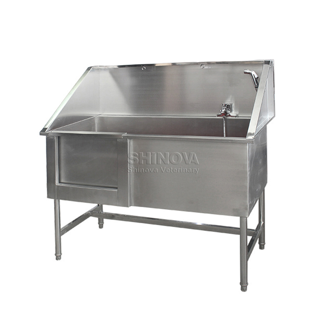 Stainless Steel Grooming Bathtub