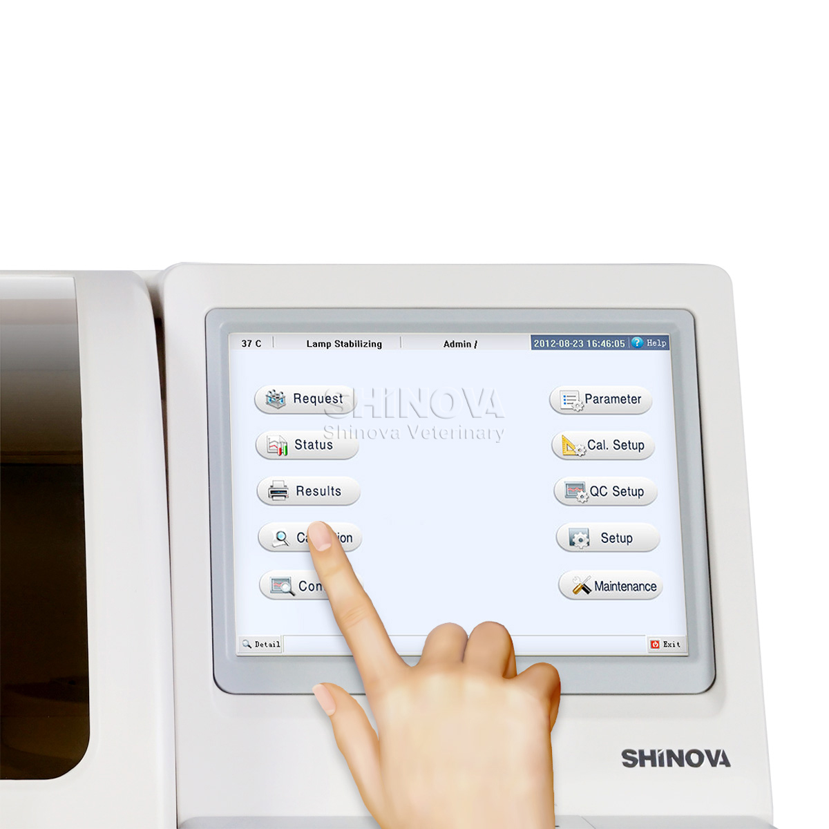 Tabletop High Volume Fully Automatic Veterinary Chemistry Analyzer 