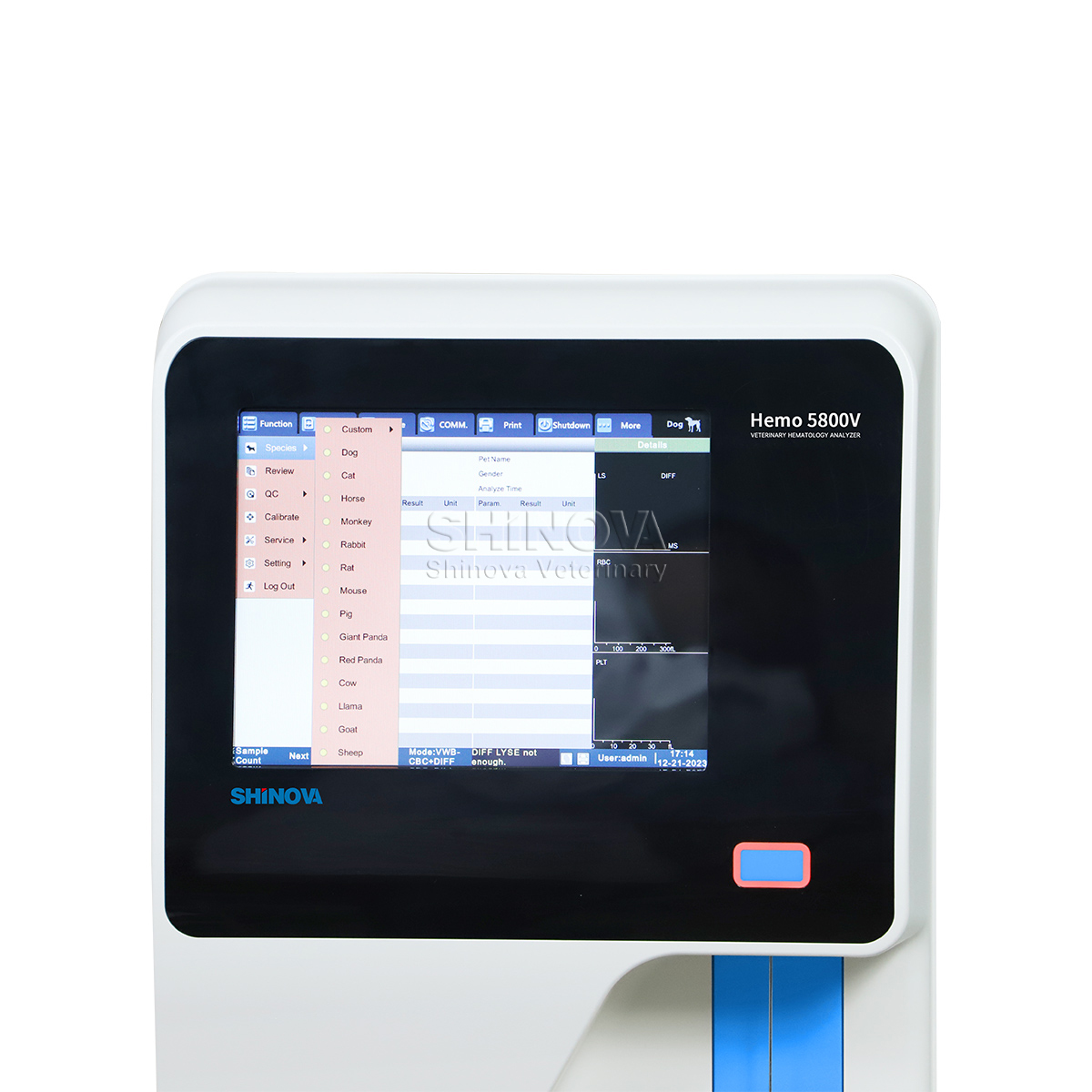 Veterinary Hematology Analyzer