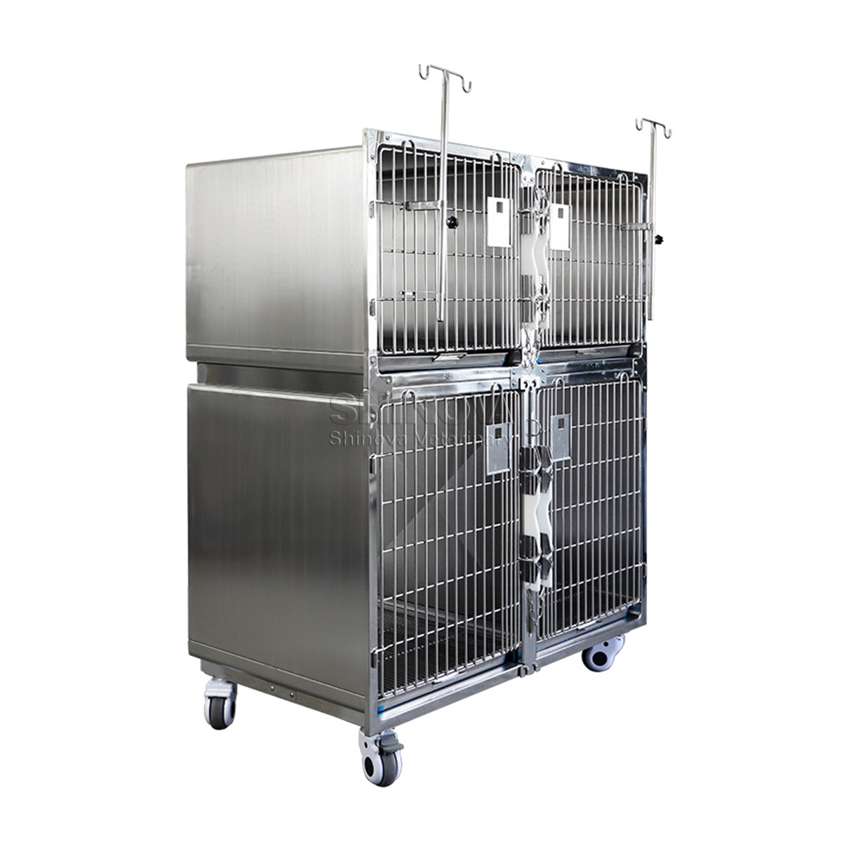 Modular Stainless Steel Dog Cage