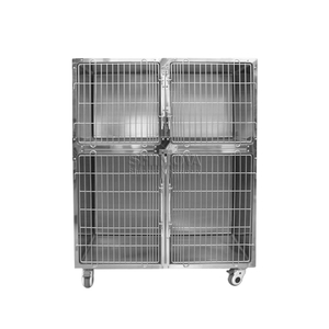 Modular Stainless Steel Dry Style Dog Cage