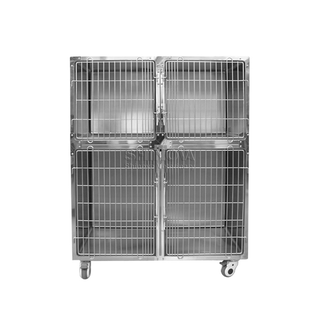 Modular Stainless Steel Dry Style Dog Cage