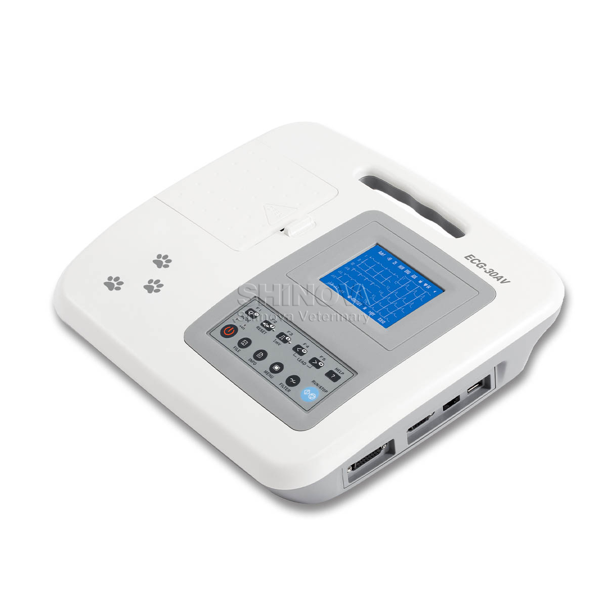 Portable Veterinary ECG Machine 