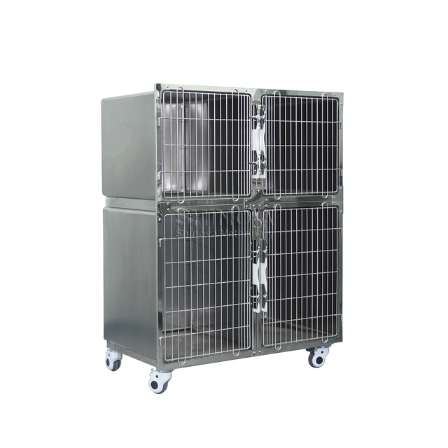 Modular Stainless Steel Dry Style Dog Cage 