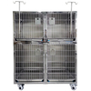 Modular Stainless Steel Dog Cage