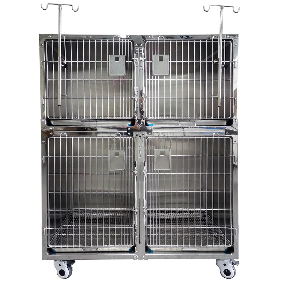 Modular Stainless Steel Dog Cage