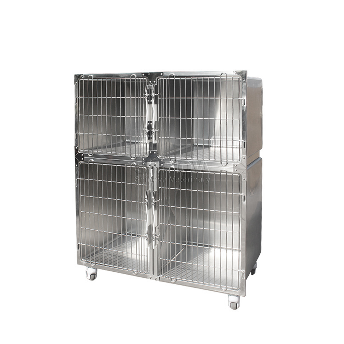 Modular Stainless Steel Dry Style Dog Cage