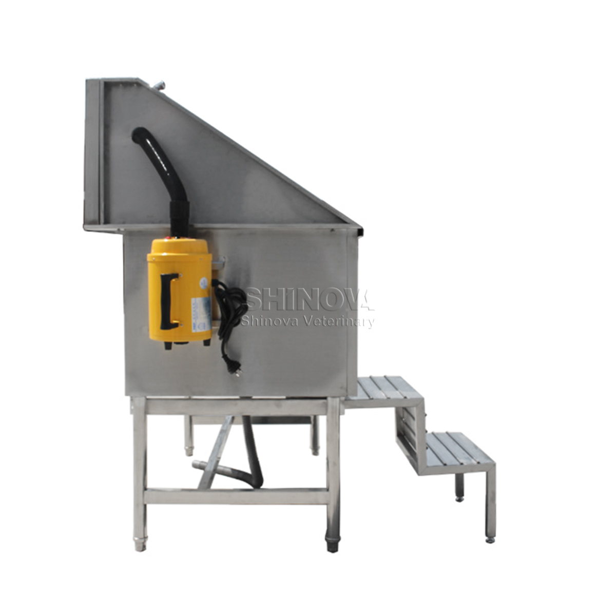 Stainless Steel Grooming Bathtub