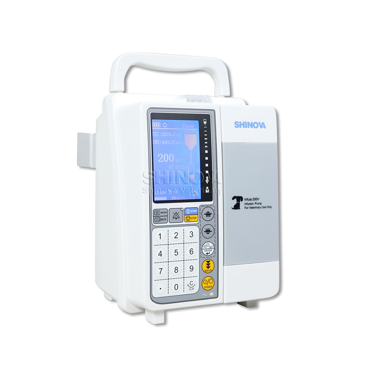 Veterinary Dual Line Infusion Pump