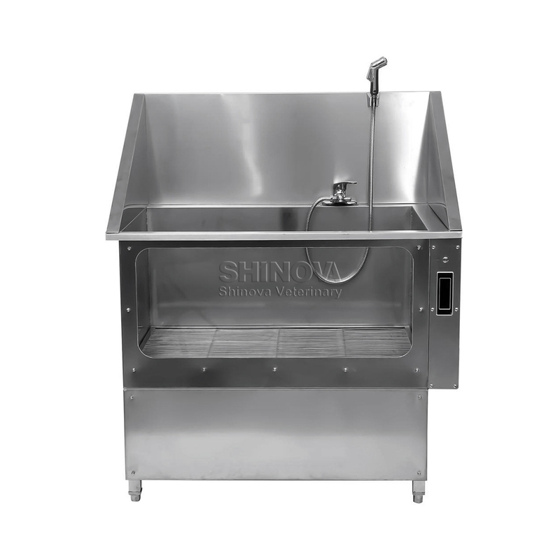 Stainless Steel Grooming Bathtub
