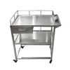 Stainless Steel Medical Trolley With Drawers