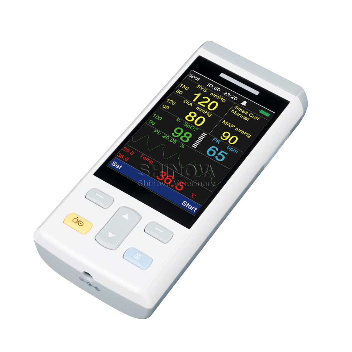Handheld Multi-parameter Veterinary Monitor