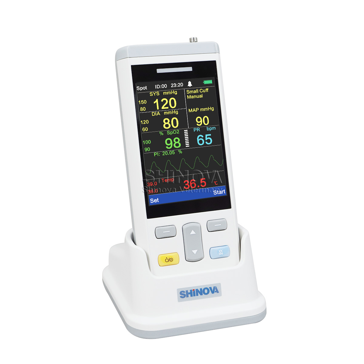 Handheld Multi-parameter Veterinary Monitor