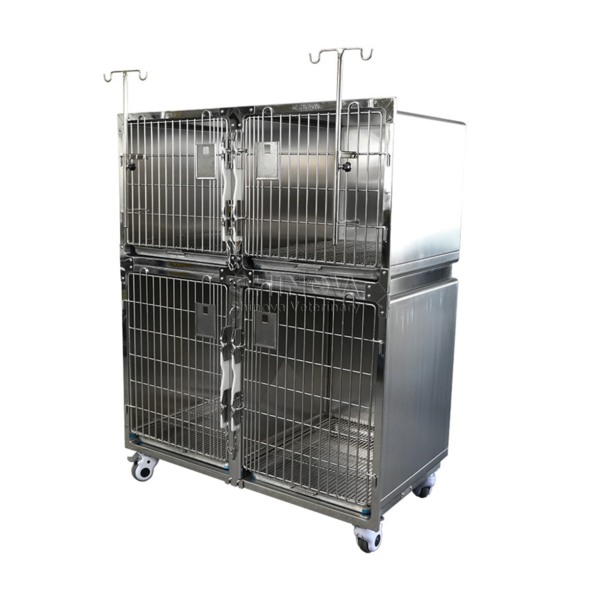Modular Stainless Steel Dog Cage