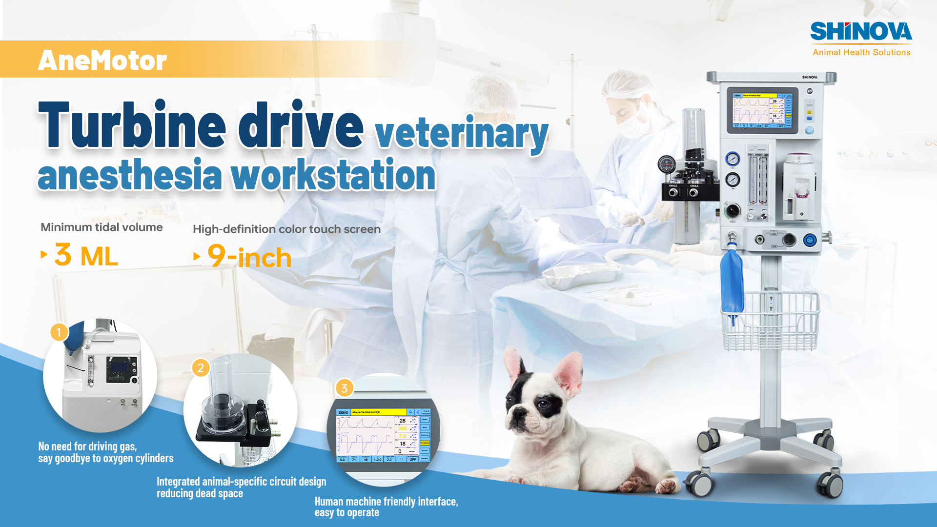 veterinary anesthesia workstation
