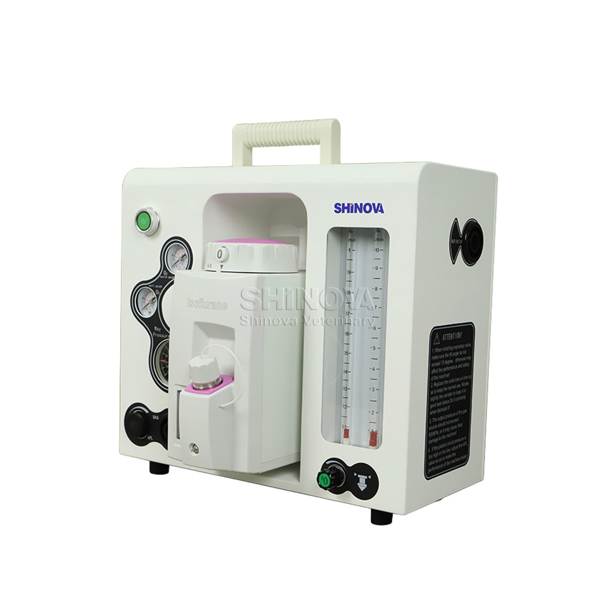 Veterinary Anesthesia Machine with compact light-weight and portable