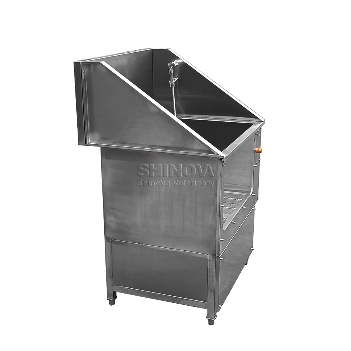 Stainless Steel Grooming Bathtub