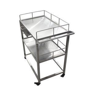 Stainless Steel Medical Trolley With Drawers