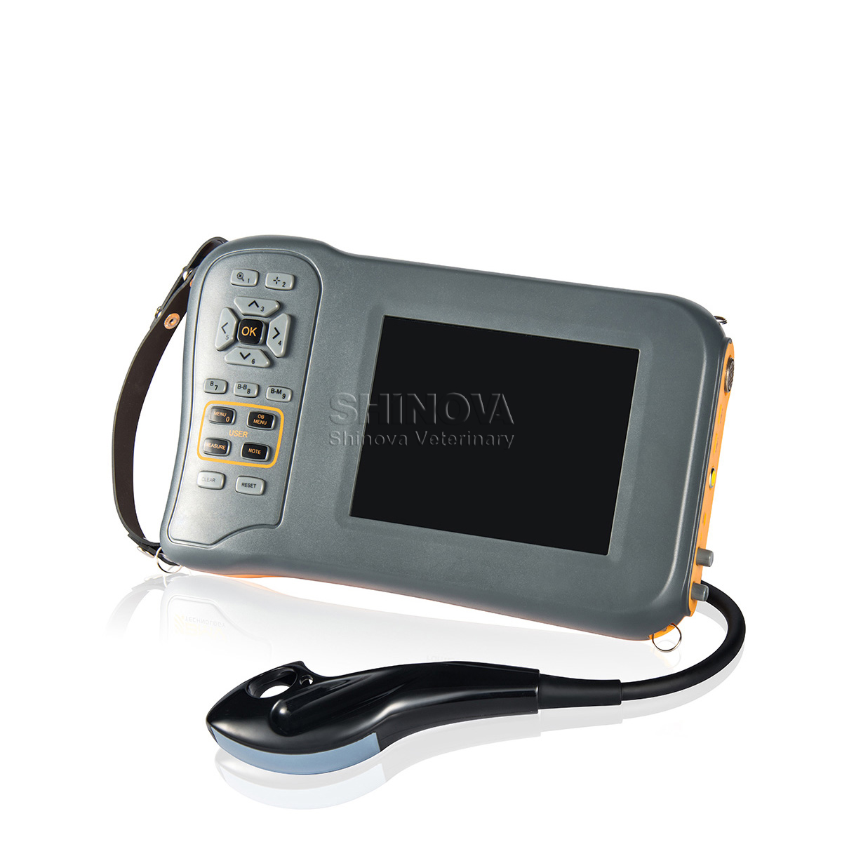 Handheld Veterinary Ultrasound with 5.8 inch WVGA LCD monitor