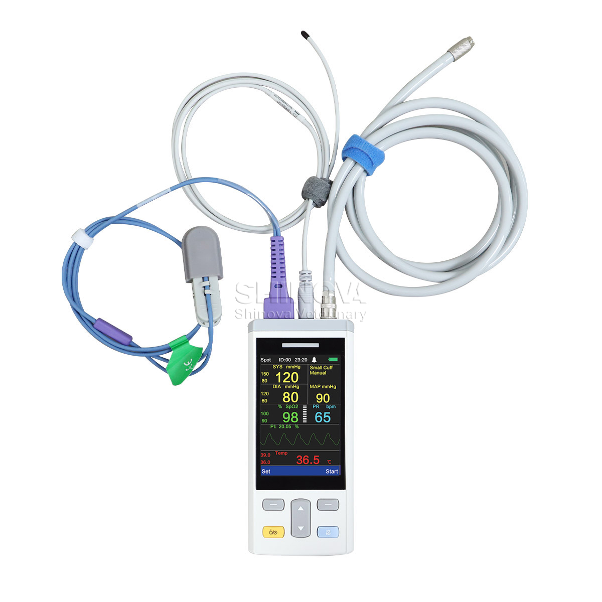Handheld Multi-parameter Veterinary Monitor