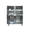 Modular Stainless Steel Cat Cage