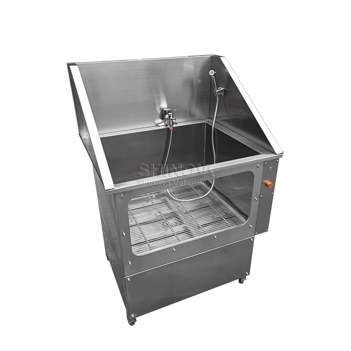 Stainless Steel Grooming Bathtub
