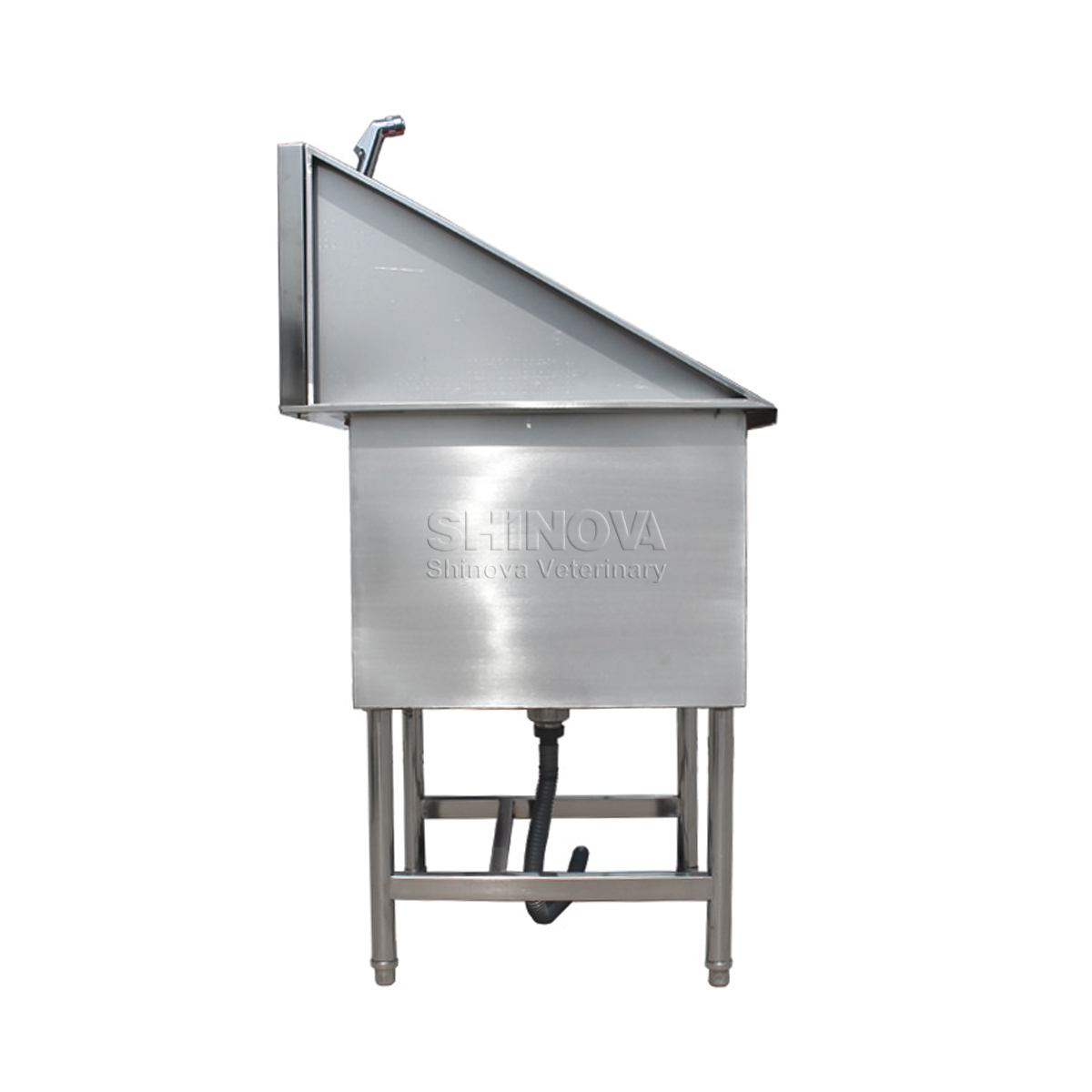 Stainless Steel Grooming Bathtub