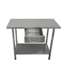 Stainless Steel Treatment Table With Drawer