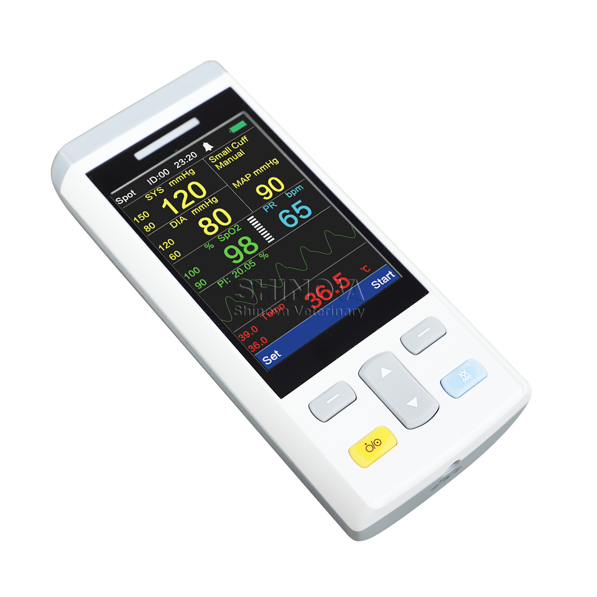 Handheld Multi-parameter Veterinary Monitor