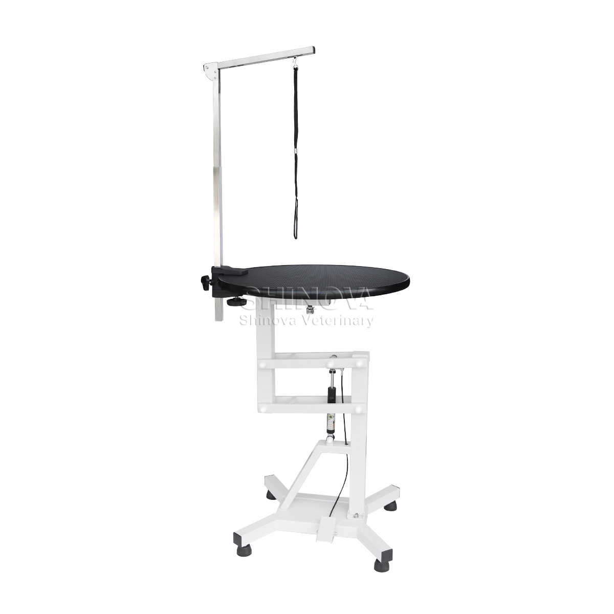 Pneumatic-lifting grooming table