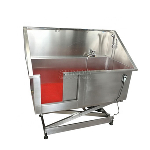 Stainless Steel Grooming Bathtub