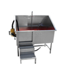 Stainless Steel Grooming Bathtub
