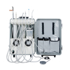 Portable Dental Unit with Drain Bottle for Strong Suction