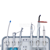 Portable Dental Unit Including Low And High Speed Handpieces